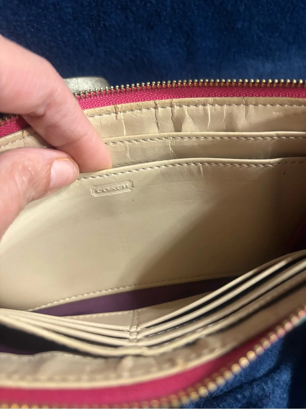 Coach Multicolor Poppy Wristlet